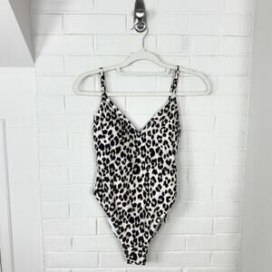 Old Navy Cheetah Animal Print One Piece Swimsuit Size M